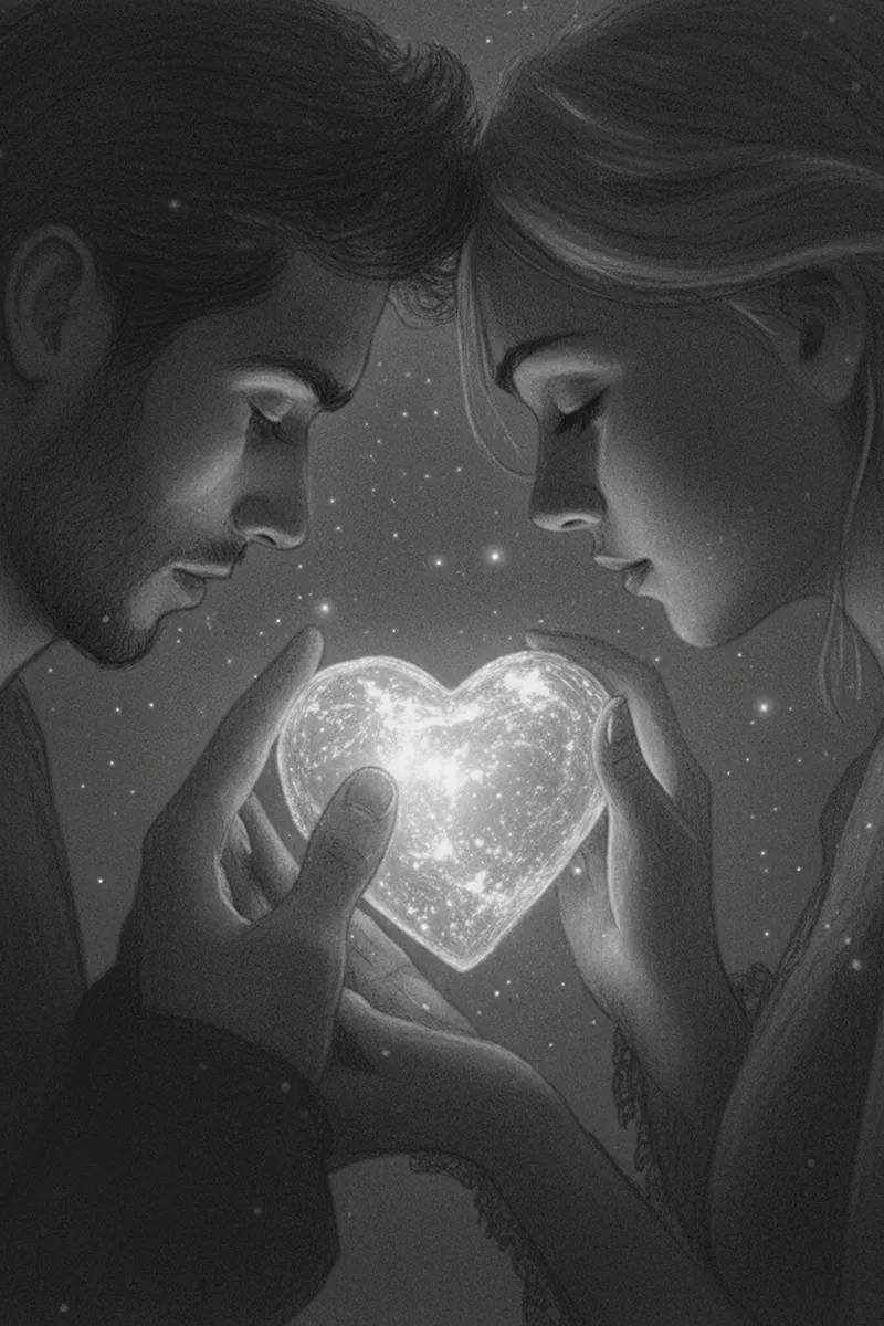 Pasos de creación de arte romántico con IA